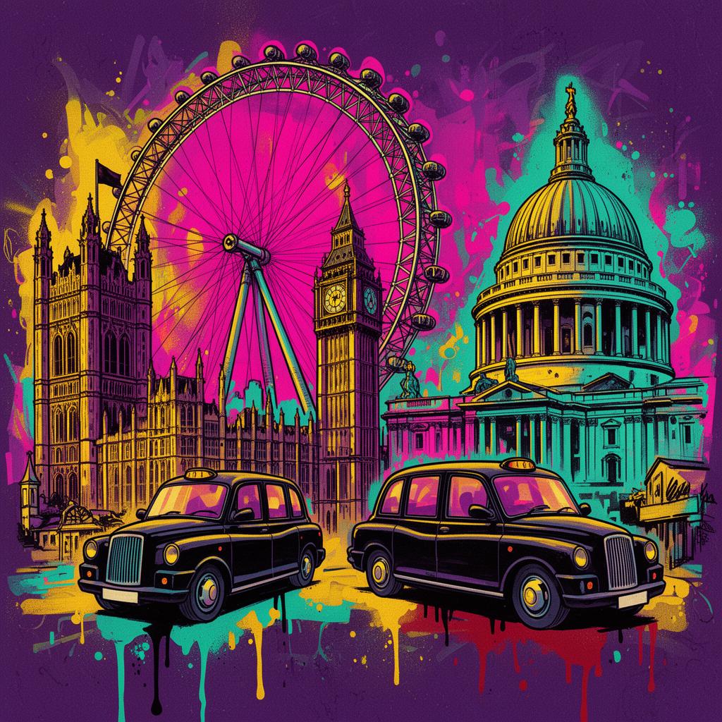 Baithak London Central — graffiti city art