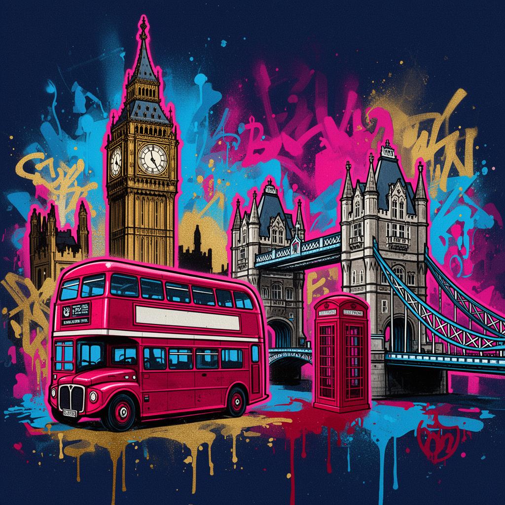 Baithak London Hounslow — graffiti city art